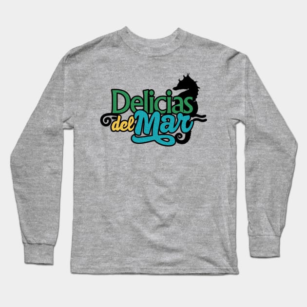 Delicias Del Mar Long Sleeve T-Shirt by Diego-t